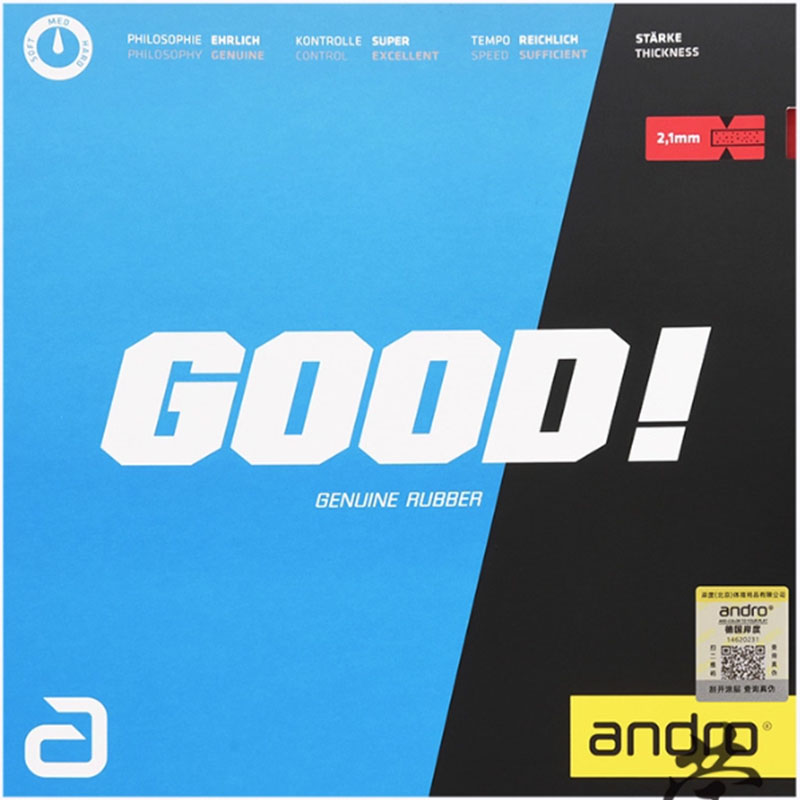 Table Tennis Player - Andro GOOD Karet Tenis Meja Tidak