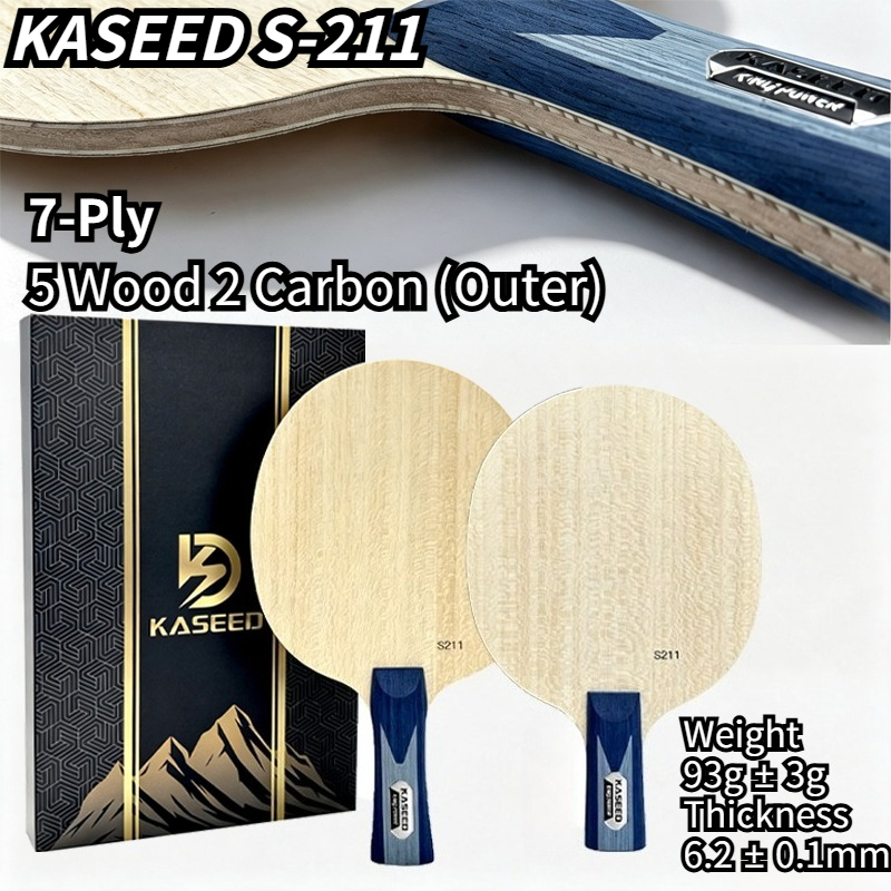 Table Tennis Review - KASEED S211 King Power 7-Ply Outer
