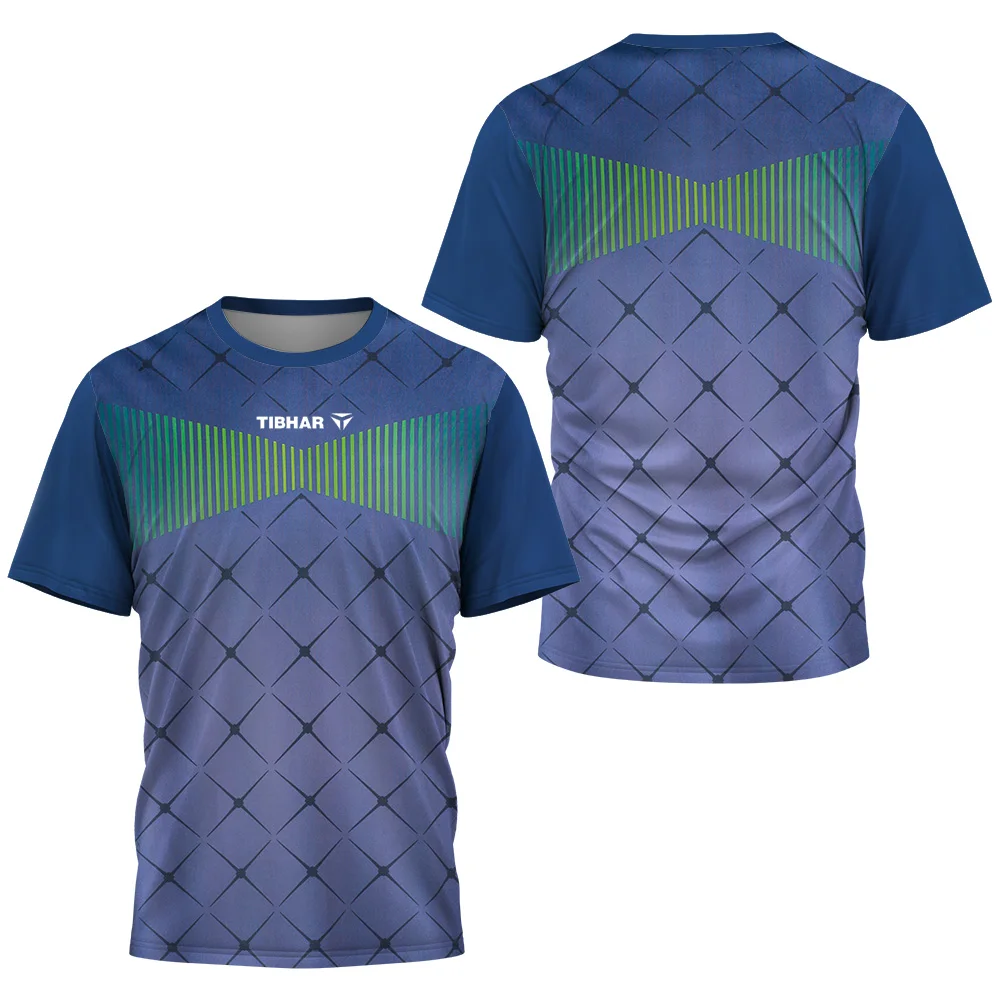 Felix Lebrun Kaus Pria Bersirk - Table Tennis Training China ulasan dan harga