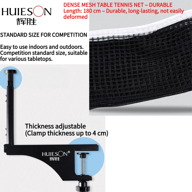 HUIESON Set Jaring & Rangka Te - Table Tennis Match ulasan dan harga
