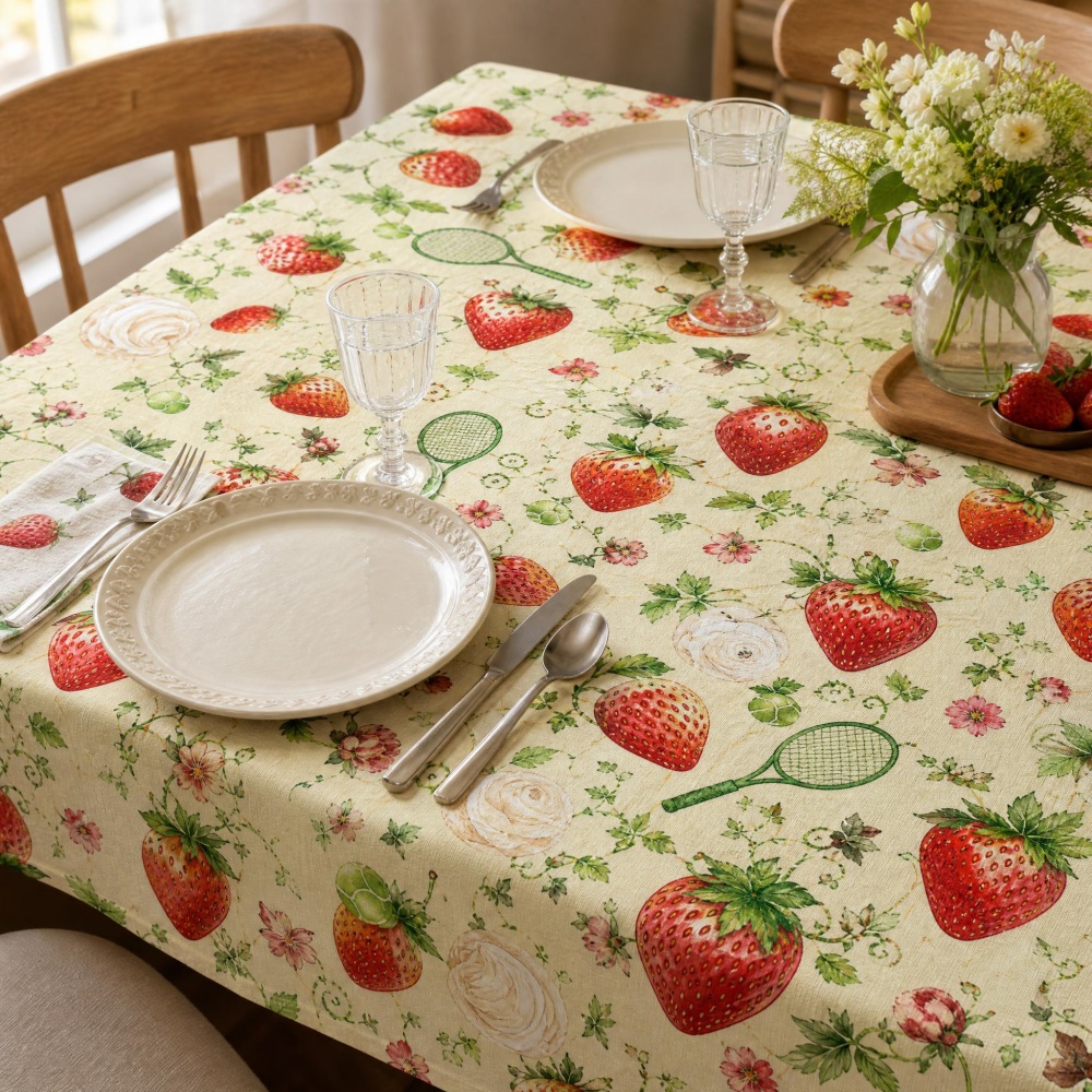 Taplak Meja Motif Bunga Strobe - Table Tennis News Today ulasan dan harga
