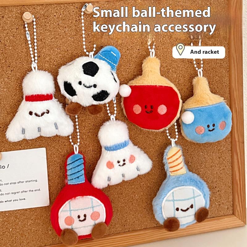 Boneka Gantungan Kunci Dekoras - Table Tennis Ball ulasan dan harga