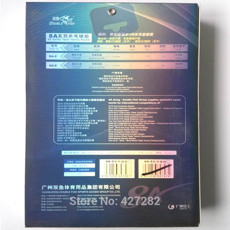 Raket Tenis Meja Double Fish O - Table Tennis Review ulasan dan harga