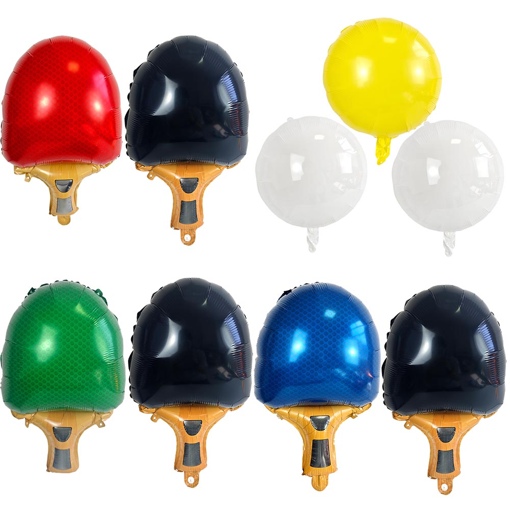 Balon Foil Raket Tenis Meja Ba - Table Tennis Ball ulasan dan harga