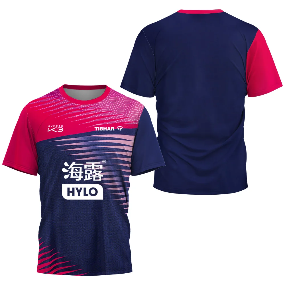 Felix Lebrun Kaos Olahraga Pri - Table Tennis Training China ulasan dan harga