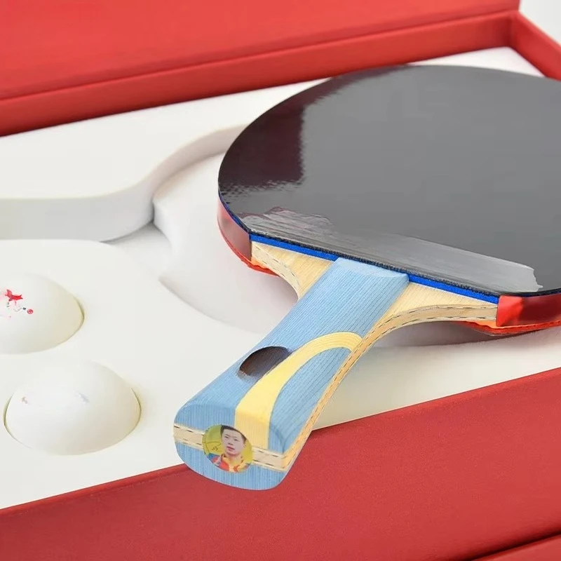 Raket Tenis Meja DHS Kualitas  - Table Tennis Player ulasan dan harga