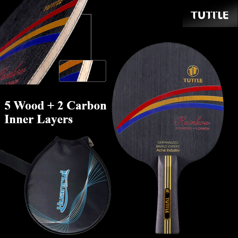 TUTTLE Black Rainbow Inner Car - Table Tennis Player ulasan dan harga