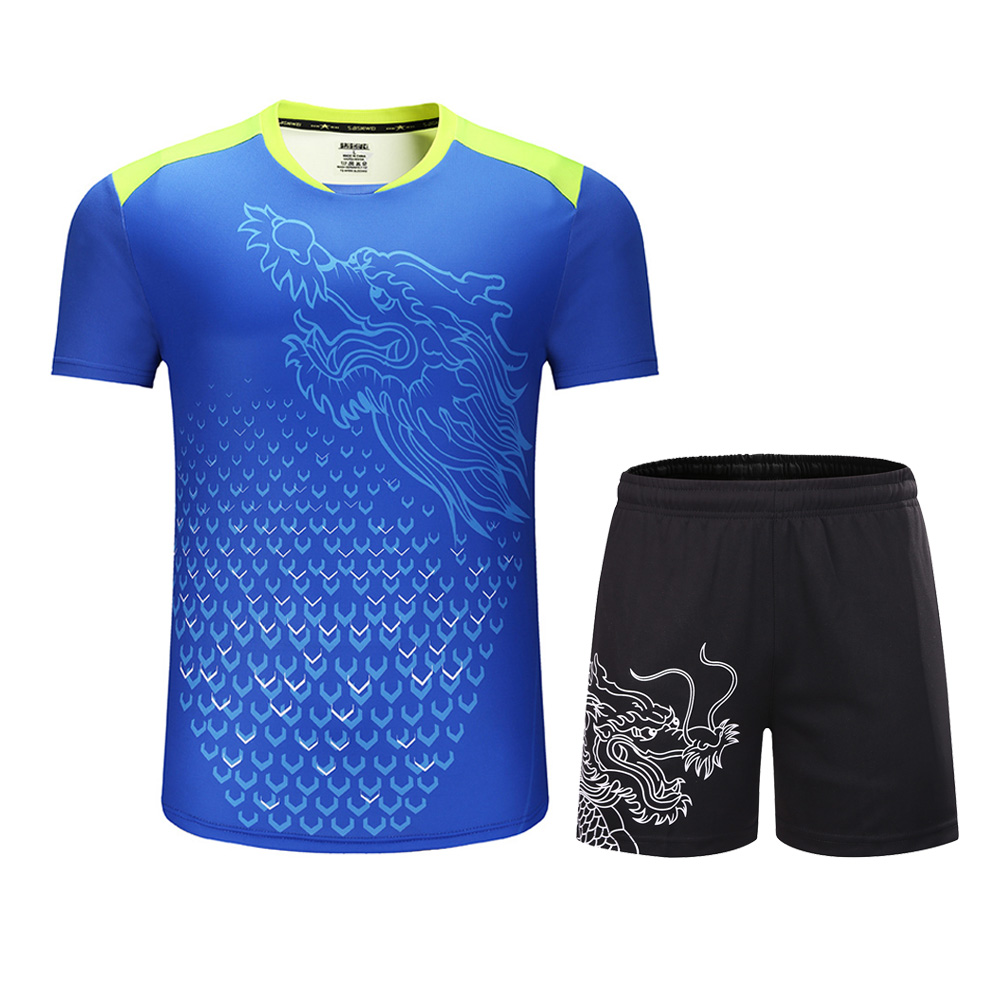 Pakaian Tenis Meja Naga Tiongk - Table Tennis Training China ulasan dan harga