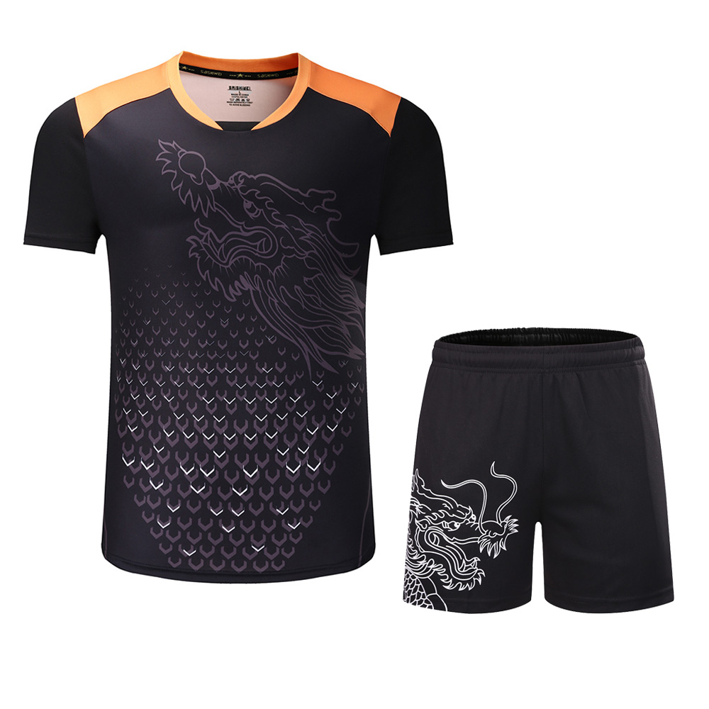 Pakaian Tenis Meja Naga Tiongk - Table Tennis Training China ulasan dan harga