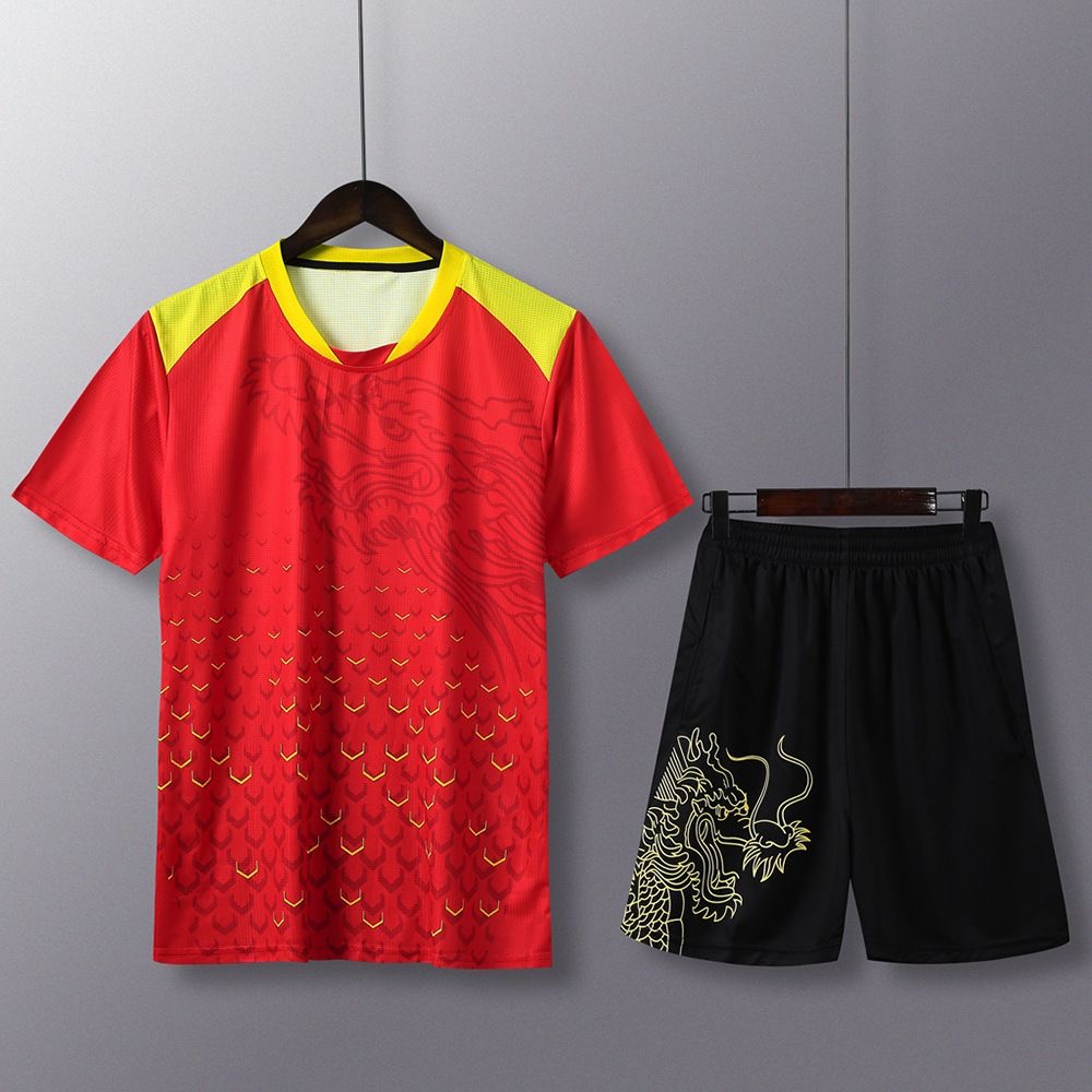 Pakaian Tenis Meja Naga Tiongk - Table Tennis Training China ulasan dan harga
