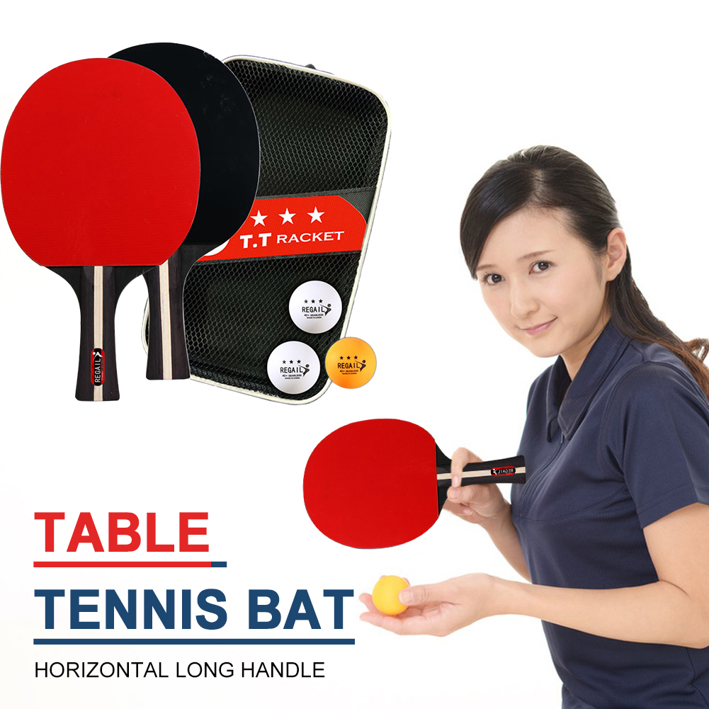 Set Raket Tenis Meja 2 Raket & - Table Tennis Player ulasan dan harga