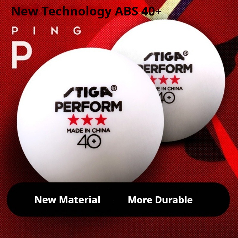 STIGA 3 Bintang Bola Tenis Mej - Table Tennis Match ulasan dan harga