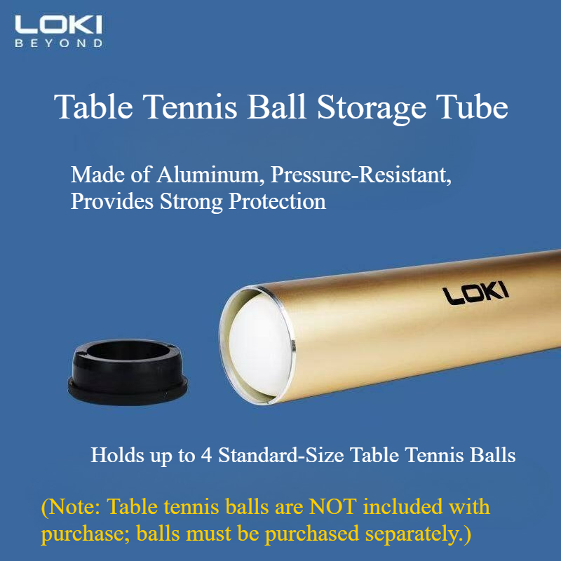 LOKI Wadah Bola Karet Tenis Me - Table Tennis Ball ulasan dan harga
